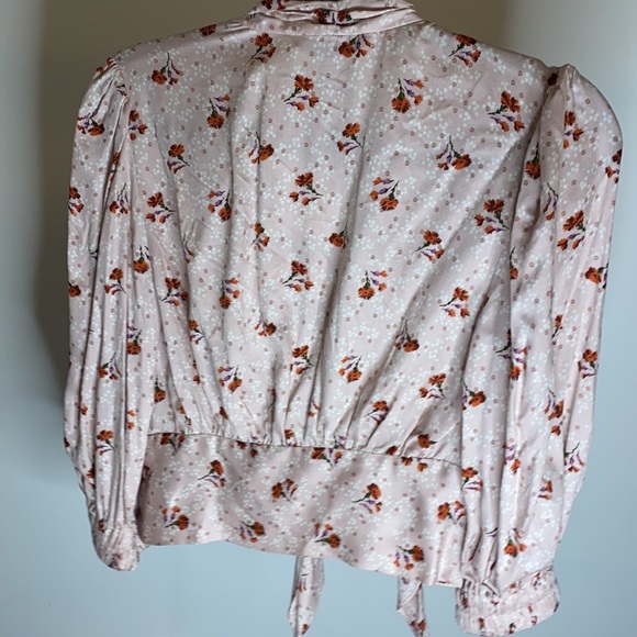 ZARA FLORAL TOP NEW W TAGS - Picture 2 of 4